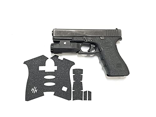 Handleitgrips Sandpaper Gun Grip Tape Wrap for Glock 17,Glock 22, Glock 34, Glock 35 Gen 5
