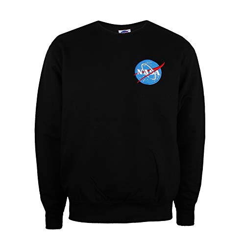 Sweat-shirt Homme NASA Circle LHC en coton confort noir