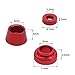 Rc Toys Accessories For Tamiya For TT02 1/10 1 Set Metal Steering Flange Bushing Gasket RC Car Upgrade Repairs Replacements Accessories(Red)