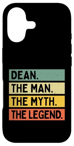 Dean The Man The Myth The Legend �ʔ������� �J�X�^�}�C�Y�� �X�}�z�P�[�X iPhone 17 �p