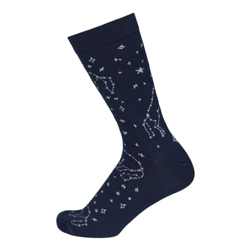 Knit Crew Socks-Constellation