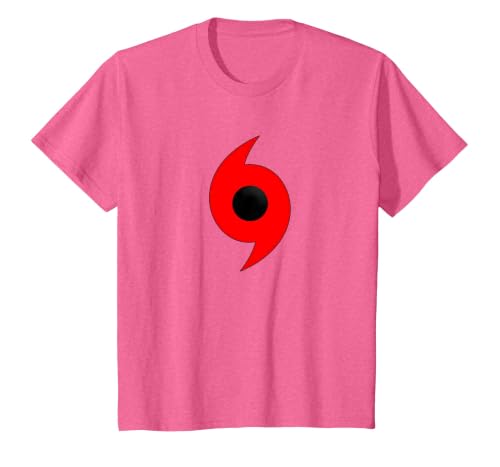 Hurricane Weather Symbol T-Shirt T-Shirt, Youth, Pink Heather, Small