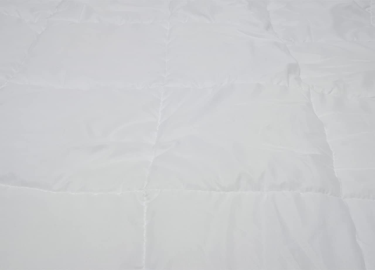 BIANCHERIAWEB Interno Piumino Anallergico Piumone Letto Matrimoniale Lui-Lei Estate Inverno Bianco Lavabile