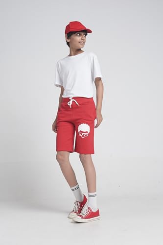 Image of T2F Boys Cotton Printed Shorts with Two Side Pockets (Pack of 3)