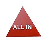 高品質なオールインマーカーで、本格的なポーカーゲームを演出 適度な重量感と耐久性に優れた素材で、長く使用可能 カジノイベントやゲーム会で、スムーズな進行をサポート