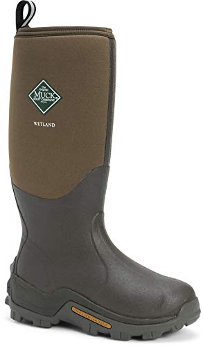 MUCK Men's Wetland Boot, Brown, Size 9(M)