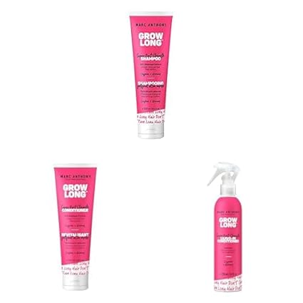 Marc Anthony Grow Long Biotin Shampoo, Conditioner, & Leave-In Spray - Mothers Day Gifts