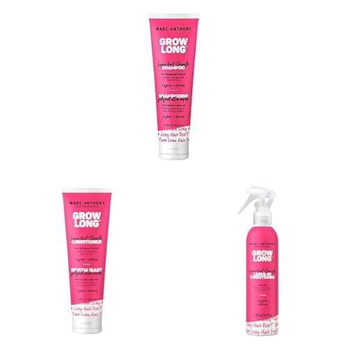 Marc Anthony Grow Long Biotin Shampoo, Conditioner, & Leave-In Spray - Mothers Day Gifts
