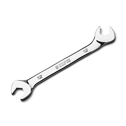 Image of Capri Tools 12 mm Angle Open End Wrench, 30 and 60 angles, Metric