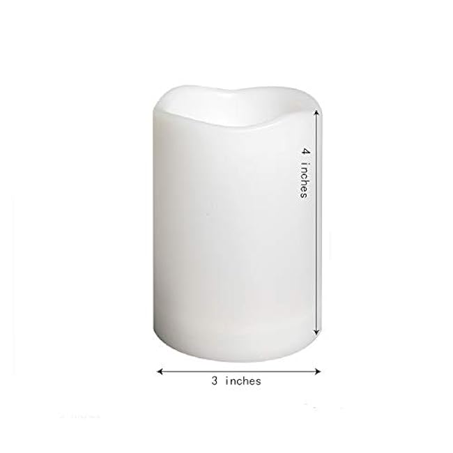 Pillar Candles Multi-Color 3pack