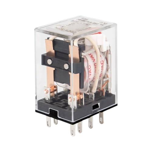 Relais intermédiaire CDZ9L-52P AC24V à 8 broches pour circuits électriques