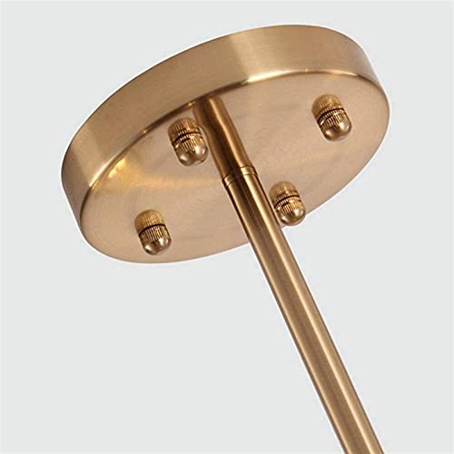 Lustres de luxe en cristal postmoderne plafonnier suspendu LED multi-têtes