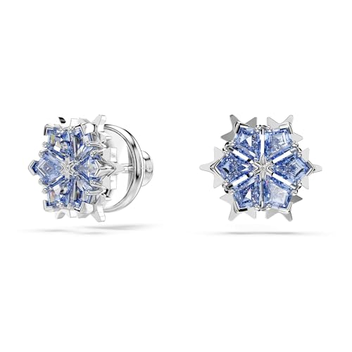 Variante de Swarovski colgantes mujer copo de nieve azul