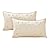 Deconovo 12x20 Outdoor Pillows for Patio Furniture, Sunbrella Outdoor Pillows Waterproof, Premium Throw Pillows for Tent Park Porch Swing, Couch Patio Furniture Lumbar Pillow Sham Stuffer, Khaki