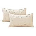 Deconovo 12x20 Outdoor Pillows for Patio Furniture, Sunbrella Outdoor Pillows Waterproof, Premium Throw Pillows for Tent Park Porch Swing, Couch Patio Furniture Lumbar Pillow Sham Stuffer, Khaki