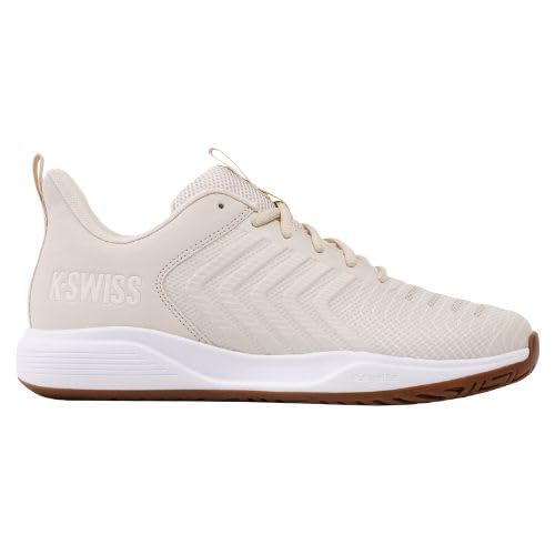K-Swiss ���f�B�[�X �E���g���V���b�g���C�g �C���h�A�e�j�X�V���[�Y(�z���C�g�L���b�v�O���[/�z���C�g/�C�[�O��), Whitecap Gray/White/Egret, 11 Big Kid