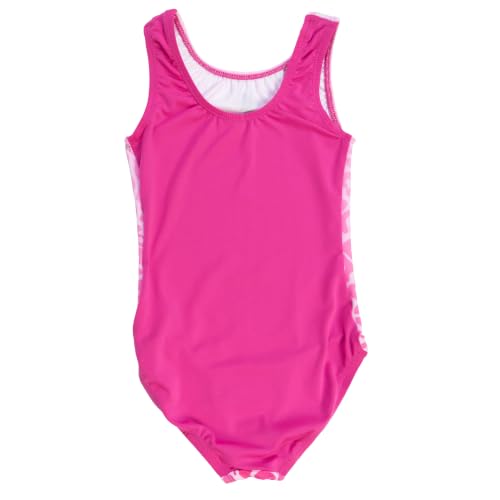 Image of GK Stars Gymnastics & Dance Leotard for Girls and Toddlers - Activewear One Piece Outfit in Fun Colorful Prints