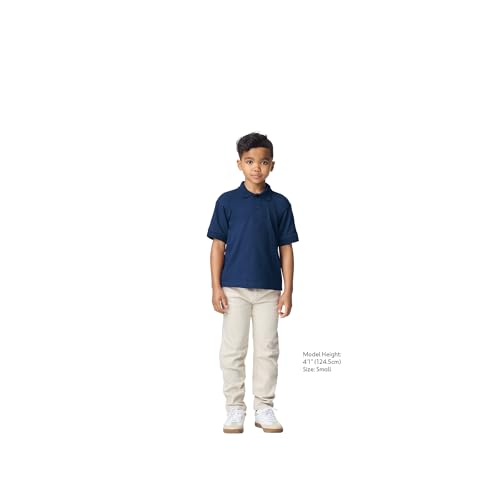Image of Gildan Kids' DryBlend Short Sleeve Polo, Style G8800b, 3-Pack