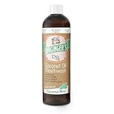 Dr. Ginger’s Coconut Oil Pulling Alcohol Free Mouthwash - Mint Flavor, 14 fl