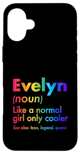 Evelyn Like A Normal Girl Only Cooler Queen ���O �X�}�z�P�[�X iPhone 16 Plus �p