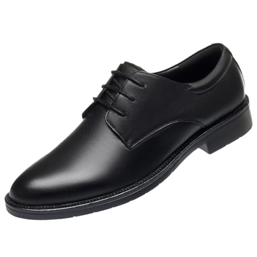 YZABEL Classic Lace-up Formal Tuxedo Shoes Men’s Classic Wingtip Brogue Oxfords, Modern Lace-Up Dress Shoes for Business, Formal Casual Occasions