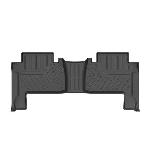Image of GFX TPV Premium 3D Life Long Car Floor Mats Compatible with Scorpio Classic (2022) Onwards (Manual), Black