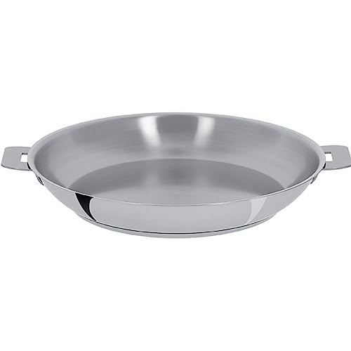 Cristel - P24Q- Poêle INOX 24cm sans poignée Amovible - Collection Mutine.