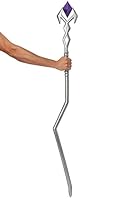 Algopix Similar Product 11 - Mystical Warlock Staff - ST Silver