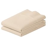 Beverly Collection 400 Thread count 100% Egyptian Cotton Pillowcases Set Of Two (King, Ivory)