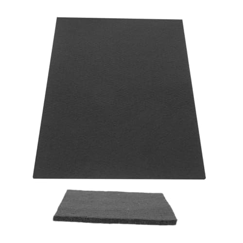Ciieeo Heat Insulated Carbon Felt Blanket Fireproof Mat Welding Fire Blanket Carbon Fiber Insulation Pad