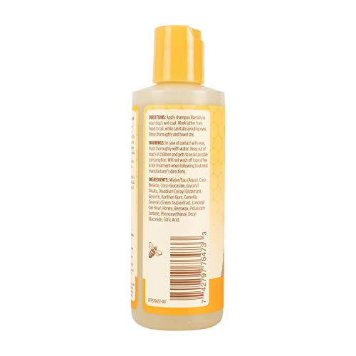 Burt's Bees for Dogs Natural Oatmeal Shampoo with Colloidal Oat Flour and Honey| Oatmeal Dog Shampoo, 4 Ounce Dog… - Image 3