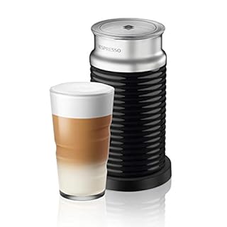 Nespresso Aeroccino 3 Milk Frother, Automatic Hot and Cold Foam for Lattes and Cappuccinos