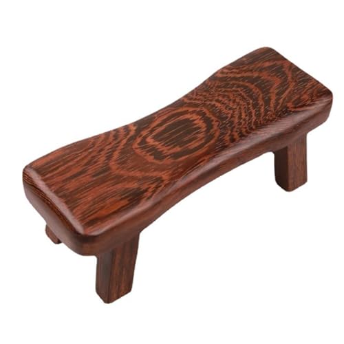FRCOLOR Almohada Cuello de Madera Maciza de Pollo Alas, Cojín Cervical Ergonómico Curvo, Almohada para Dormir y Aliviar el Dolor de Cuello, Soporte Natural para Uso en Casa y Descanso