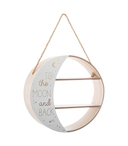 Atmosphera  Estantería Luna con Cuerda para habitación Infantil Bohemia