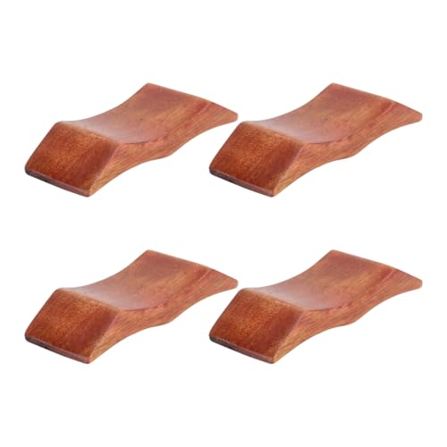 Catálogo de Soportes para palillos - los preferidos. 49 LALAFINA Soporte para Palillos de Madera Nanmu Estilo Japonés Creativo 4 Piezas para Menaje de Cocina en Hogar Decoración y Uso en Comedor