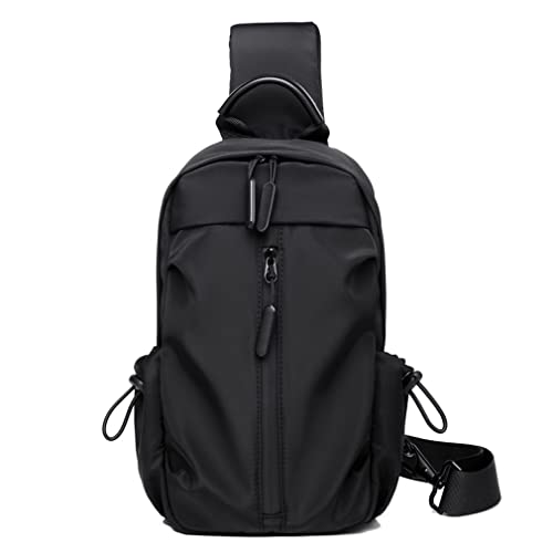 Hebetag Casual Sling Bag Crossbody Backpack for Men Women