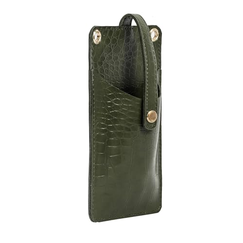 Image of Bagsy Malone Women's Small Cross-Body Phone Bag Stylish Vegan Leather Mobile Cell Phone Holder Pocket Purse Wallet Sling Bag Mini Shoulder Bags