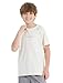 PATPAT Boys 2-Piece Athletic Set: Ultra Lightweight Quick-Dry T-Shirt & Shorts – Breathable Activewear for Sports & Daily Play, Vapor Gray, US10/M