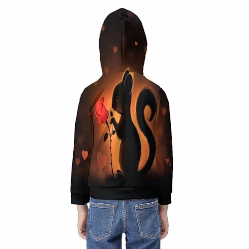 Pull écureuil ado confortable pour ne plus avoir froid à la récréation - 6