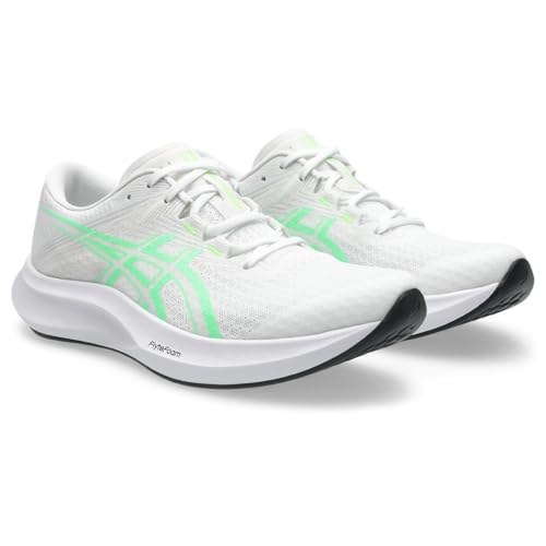 ASICS Womens Hyper Speed 5 White/Vital Green Running Shoes - 6 UK (1012B863.101)