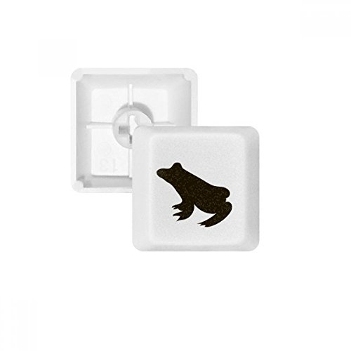 Porte-clés PBT pour clavier mécanique blanc pour un bureau scandinave minimaliste
