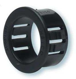 Heyco 3108 SBT-1.00-12 Black Thick Panel SNAP Bushing (Package of 250)