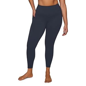 Flex High Rise Legging – Squat-Proof, High-Waisted Leggings with Pockets – 25″ Inseam, Non-See-Through Fabric