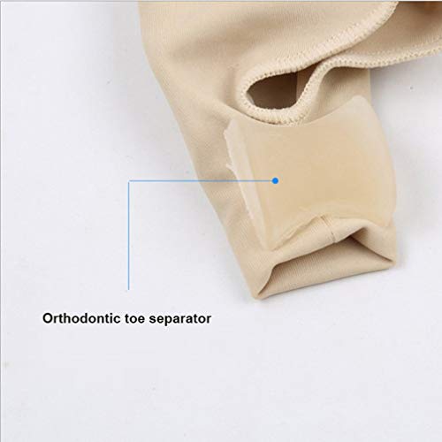 EXCEART 1 par Joanete Protetor Joanete Tala Meias Almofadas para Homens E Mulheres Gel Toe EspaÃ§ado