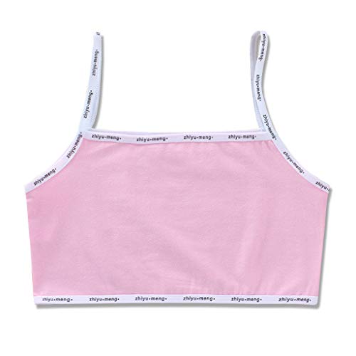 angwang Sutiã para meninas jovens, 5 peças/lote para meninas de 8 a 16 anos de algodão, roupa íntima