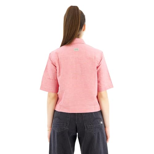 Miniatura 2 de G-Star Para Mujer Camisa 2 Pocket Cropped, Multicolor Pink Ink Milk D22914-D123-D852 , M