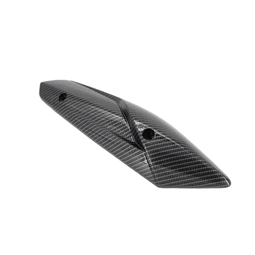 Trottinette protecteur tuyau d'échappement moto Yamaha MIO carbone