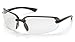 Pyramex Protocol Safety Eyewear, Clear Anti-Fog Lens With Black Frame