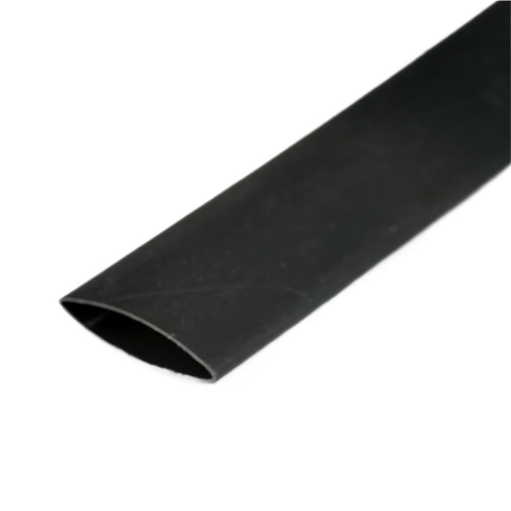 Guaina termorestringente impermeabile, Tubo termorestringente a doppia parete 4:1 con colla nera 2mm-120mm 1 metro(120mm)