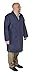 Collared Shop Coat, Male, 2XL, Navy